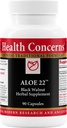 Αφορά την υγεία Aloe 22 – Digestive Support & Intestinal Cleanse – Δυσκοιλιότητα, Bloating & Parasite Detox Supplement – Black Walnut, Ginger, Myrobalan & Aloe Vera Herbal Formula – 90 Κάψουλες