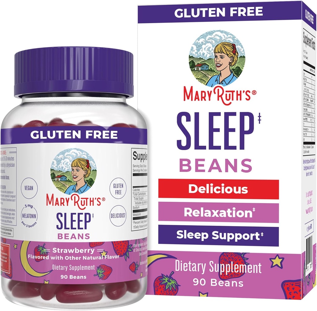 MaryRuth Organics Μελατονίνη Vita-Beans for Adults 