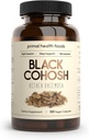 Organic Black Cohosh 1000 mg 60 Μερίδες Εμμηνόπαυση, Νυχτερινές Ιδρώσεις και Υποστήριξη Ύπνου 