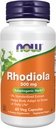 NOW ΤΡΟΦΙΜΑ Rhodiola 500MG 3PCT Extract60 VCAP, 60 CT
