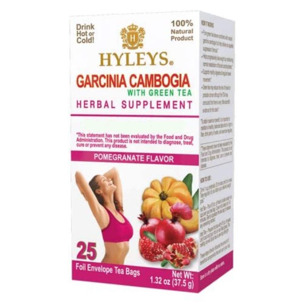 Τσάι Garcinia Cambogia Πράσινο Τσάι με Ρόδι Γεύση - 25 Τσάι Τσάι Τσάι Τσάντες