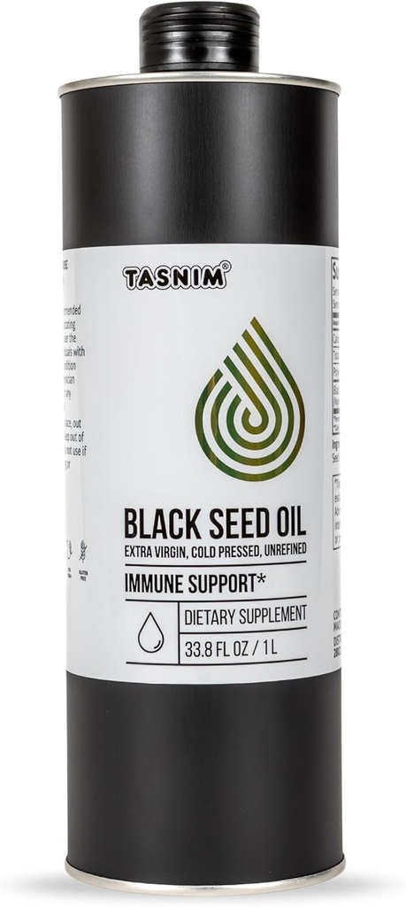 Tasnim Μαύρο λάδι σπόρων (35.27 fl oz) 
