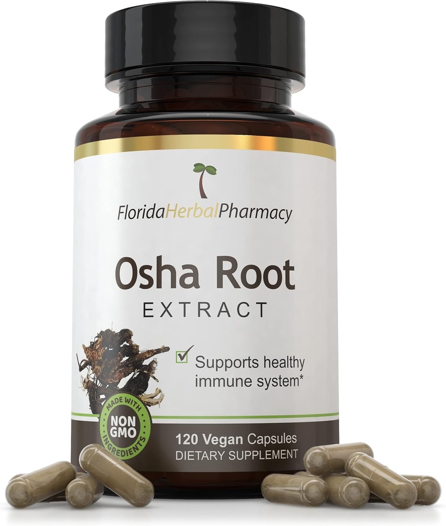 Florida Herbal Pharmacy, OSHA Root Extract συμπληρώματα κάψουλες