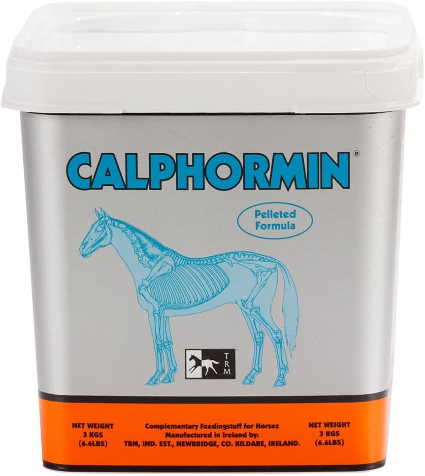 TRM Calphormin Nutrient-Rich Horse Supplement for Optimal Skeletal Development of Young Horses - 6,6 lb (3 Kg) - Κουμπί - 6,6 lb
