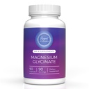 Encapsulation Μαγνήσιο (γλυκινικό) 120 mg - Συμπλήρωμα για την υποστήριξη ανακούφισης από το στρες, τον ύπνο, την υγεία της καρδιάς, τα νεύρα, τους μυς και το μεταβολισμό * - Εξαιρετικά απορροφήσιμο γλυκινικό μαγνήσιο - 90 κάψουλες