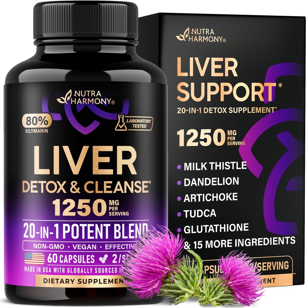 Liver Cleanse Detox & Repair - Γάλα Thistle 