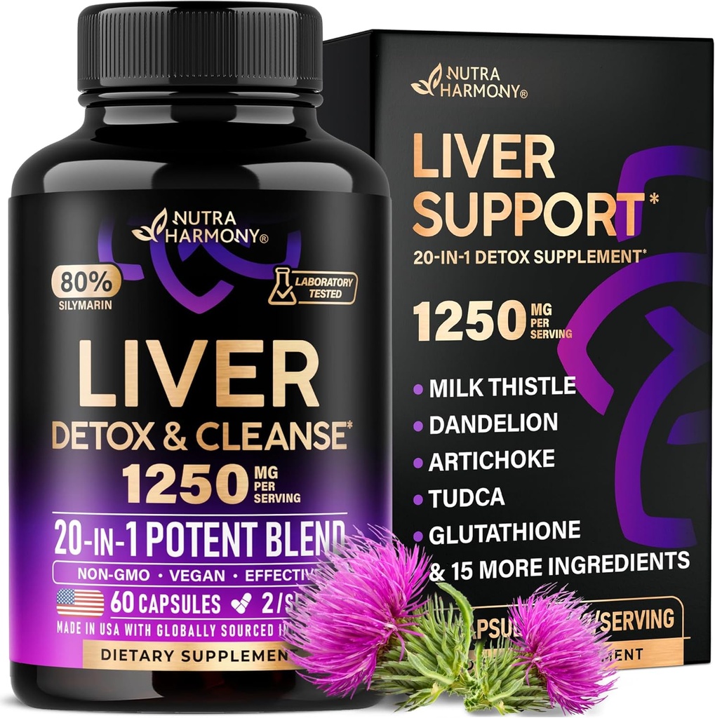 Liver Cleanse Detox & Repair - Γάλα Thistle 