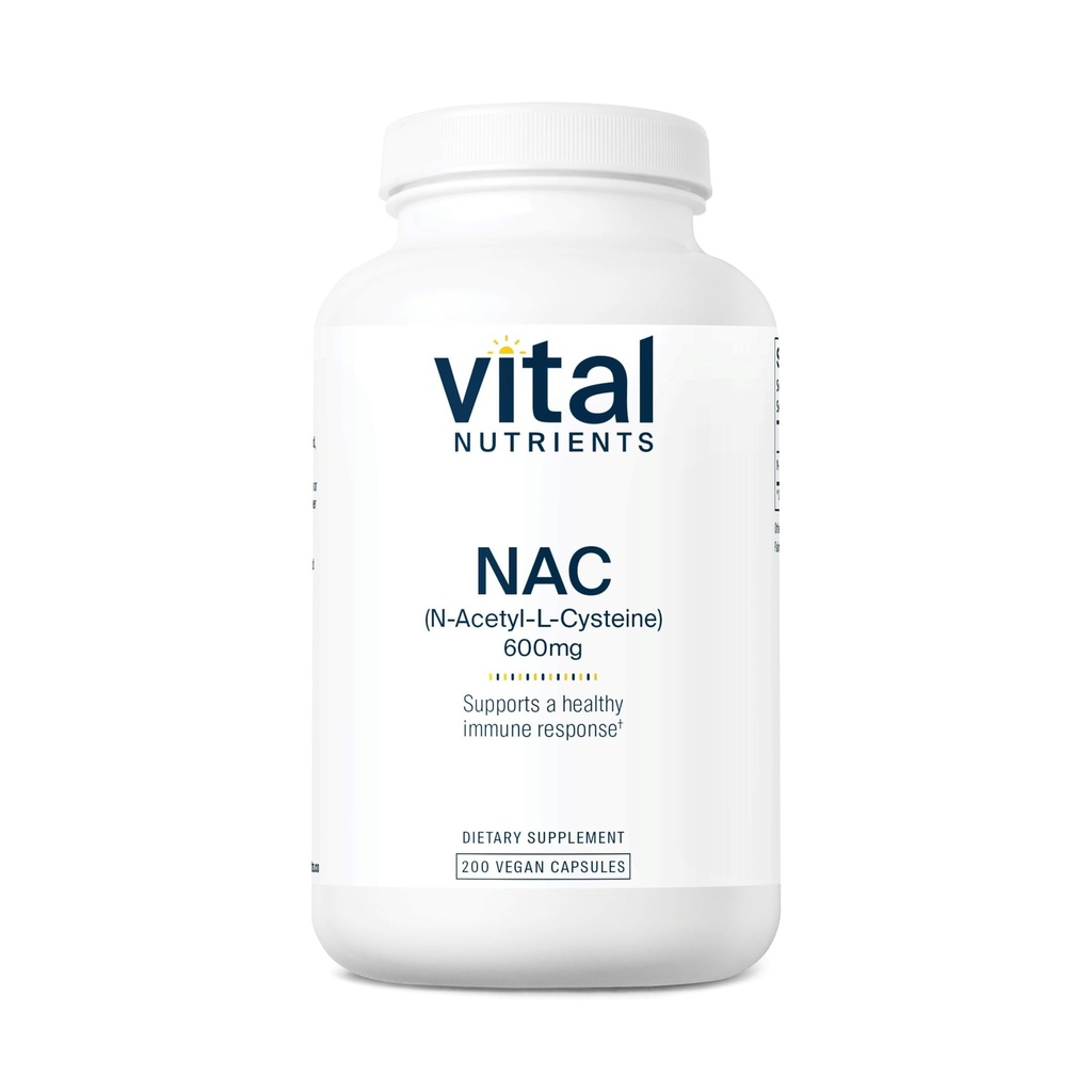 Vital Nutrients NAC 600mg 