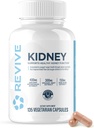 Revive MD Kidney Supplement Υποστήριξη για άνδρες & γυναίκες – Kidney Cleanse & Detox Κάψουλες για τη συνολική υγεία & λειτουργία – Vegan-Friendly, Gluten-free & Soy-Free (135 κάψουλες χορτοφάγων, 45 εξυπηρετούν)