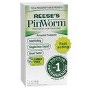 REESE'S PINWORM Medicine Liquid for Entile Family, Full Prescription Strength, 2 Oz, # 1 Γιατρός Συνιστάται εφάπαξ δόση Pyrantel Pamoate Dewormer για Ενήλικες & Παιδιά Ηλικίες 2+, Μπανάνα Γεύση