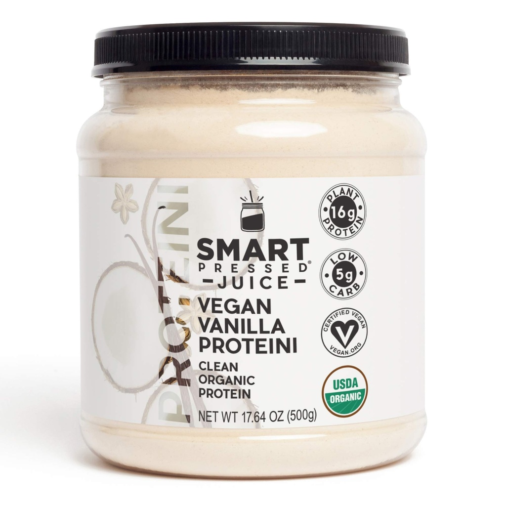 SMART Pressed Juice Vegan Vanilla Proteini 