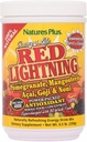 NaturesPlus Πηγή Ζωής Red Lightning Energy Drink Powder - .5 lbs - Μικτή γεύση μούρου - Φυσική ενίσχυση ενέργειας - με ολόκληρα τρόφιμα, αντιοξειδωτικά & κόκκινα Superfoods - Χωρίς γλουτένη - 38 Σερβιέτες