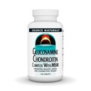 Source Naturals Glucosamine Chondroitin Complex με Msm - 120 δισκία