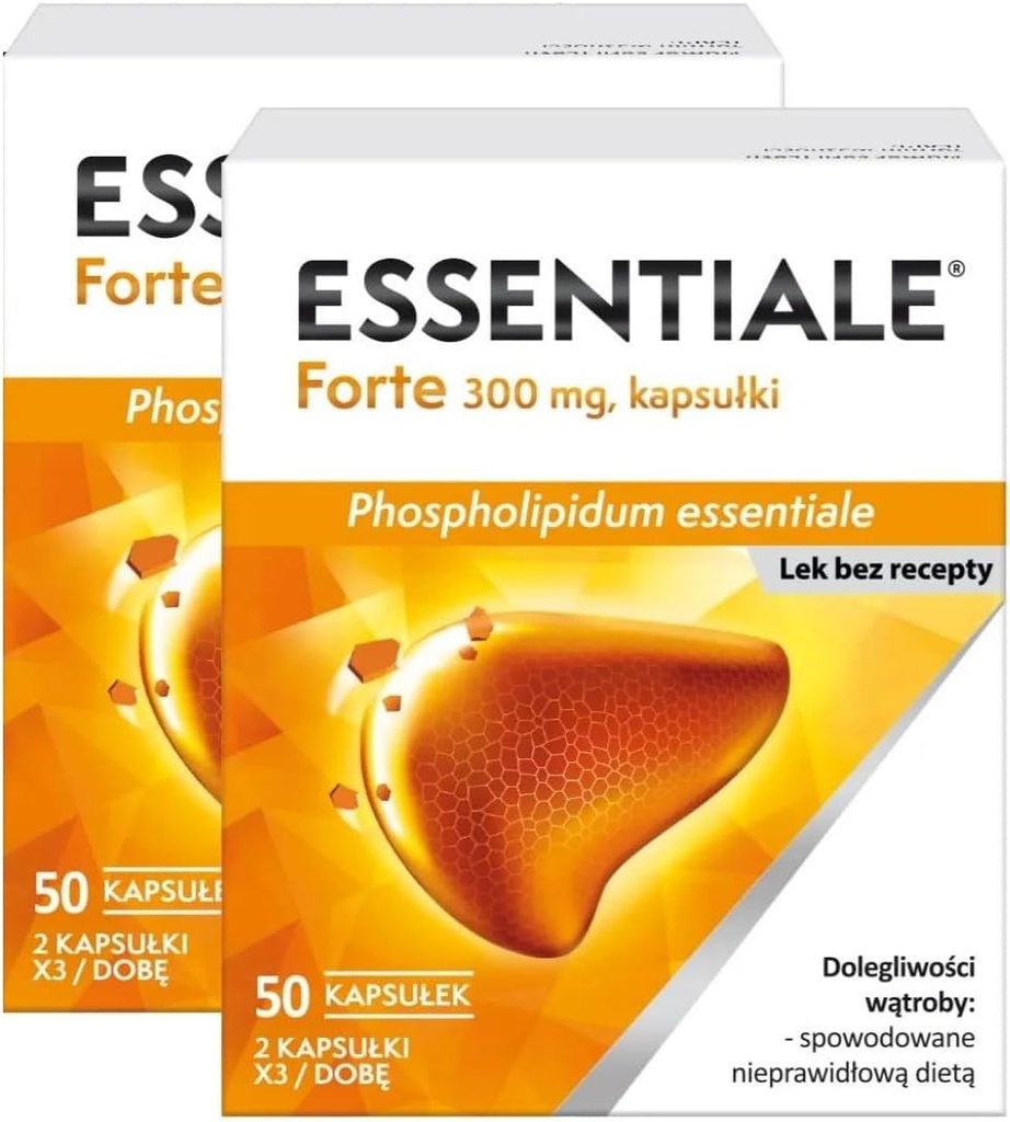 Essentiale Forte 300mg 50 Καψάκια (πακέτο του 2) από Essentile Forte