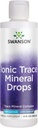 Swanson Concentrace Trace Mineral Drops 8oz-Complete Mineral Complex for Energy, Hydration, & Electrolyte Balance Πάνω από 72 Ιωνικά Ορυκτά Υψηλής Απορρόφησης Όπως Μαγνήσιο, Κάλιο, Ασβέστιο