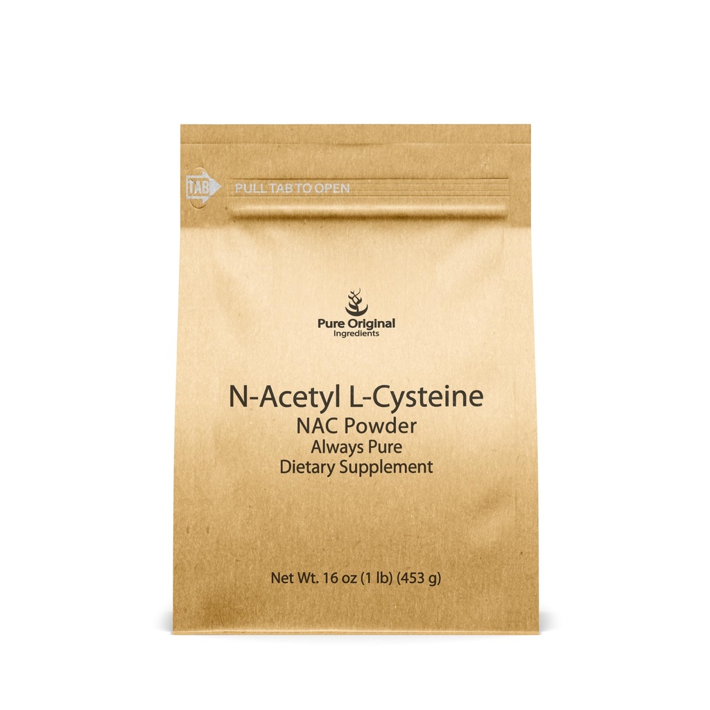 ΑΡΩΜΑΤΙΚΑ ΑΡΧΙΚΑ ΣΥΣΤΑΤΙΚΑ NAC N-Acetyl L-Cysteine Powder (1 lb) Εργαστήριο Επαληθευμένο, Πάντα Αγνό, Χωρίς Γέμισμα