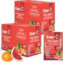 Ener-C Tangerine & Grapefruit Multivitamin Drink Mix, 1000mg Βιταμίνη C, μη ΓΤΟ, Vegan, Real Fruit Juice Powders, Natural Immunity Support, Electrolytes, Gluten Free, 2-Packs of 30 (60 Count)