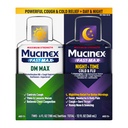 Μέγιστη δύναμη Mucinex FastMax DM Max & Mucinex Nightshift Ψυχρό & Υγρό γρίπης (2 x 6 fl. oz.) Λεπτά & Χαλαρώνει Mucus, Ανακουφίζει τη Συμφόρηση Βήχας & Θώρακος, Πόνος, Πυρετός, Φτάρνισμα, Πονηρό Λαρύγγι, Runny Μύτη