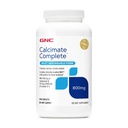 GNC Calcium Complete 800mg συμπλήρωμα, υποστηρίζει την πυκνότητα των οστών, ενισχύει την απορρόφηση ασβεστίου, 60 εξυπηρετεί