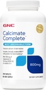 GNC Calcium Complete 800mg Supplement, Supports Bone Density, Enhances Calcium Absorption, 60 Servings