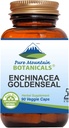 Echinacea Goldenseal Caps - Kosher Vegan Caps με 450mg οργανικό σύμπλοκο Echinacea Goldenseal