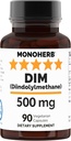 MONOHERB DIM Diindolylmethane 500 mg - 90 Καψάκια