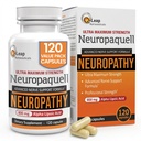 Platinum Health Alpha Lipoic Acid for Neuropathy Nerve Pain Support, Supplement, B Βιταμίνες, L Αργινίνη, All Natural Maximum Strength Neuropaquell for Disfort in Feet, Hand, Toes,120 Κάψουλες,800mg