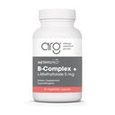 MethylPro B- Complex + L- Methylfolate 5 mg - Methylated Vitamin B Complex για γυναίκες και άνδρες, Cellular Energy Support with Folate, Niacin and Biotin, VIT B Supplement - 30 Vegan Capsles