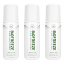 Biofreeze Professional Pain Reliver Roll on for Knee, Neck, Hip, Joint, & Shoulder, Simple Bache Pain Reliever, Sore Muscle Relief, Roll-On Menthol Gel 3 FL Oz (Pack of 3)