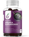 Aronia SuperBerry Gummies, Καθημερινή Ανοσολογική Υποστήριξη, Πλούσια σε Αντιοξειδωτικά, Καλύτερη από Elderberry, Μεγάλη Γευσιγνωσία Φυσικό Berry Γεύση, 60 Count (30 Day Supply) (SuperBerry)