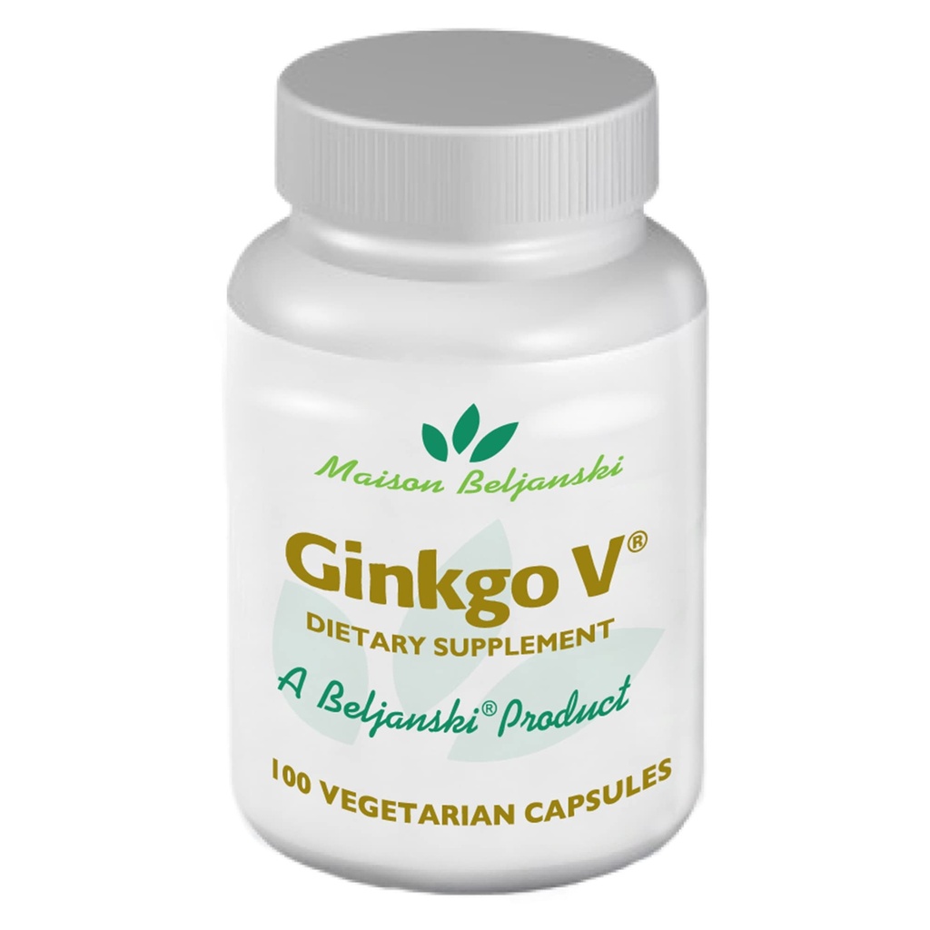 Προϊόντα Beljanski® - συμπλήρωμα διατροφής Ginkgo V® - εκχύλισμα Ginkgo Biloba - 100 κάψουλες