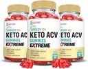 Justified Laboratories (3 Pack Speedy Keto ACV Gummies Extreme 2000MG Speedy Keto Gummies Advanced Formula Apple Cider Vinegar with Pomegranate Beet Buice Powder B12 Vegan Non GMO 180 Gummys