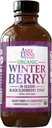 Άντυ Lynn's Winterberry Black Elderberry Syrup - Περιλαμβάνει Black Elderberries, Κανέλα, Τζίντζερ, Μέλι & Λέμον - Ανοσοποιητική Υποστήριξη για ολόκληρη την οικογένεια - Βιολογικό & Υπέροχο Γευστικό Σιρόπι 4oz