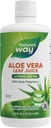 Τρόπος της φύσης Aloe Vera Leaf Juice and Inner Leaf Gel, με Aloe Polymax+, Πιστοποιημένο για το περιεχόμενο και την καθαρότητα της αλόης, Wild Berry Flavored, 33.8 Fl Oz (Packaging May Vary)