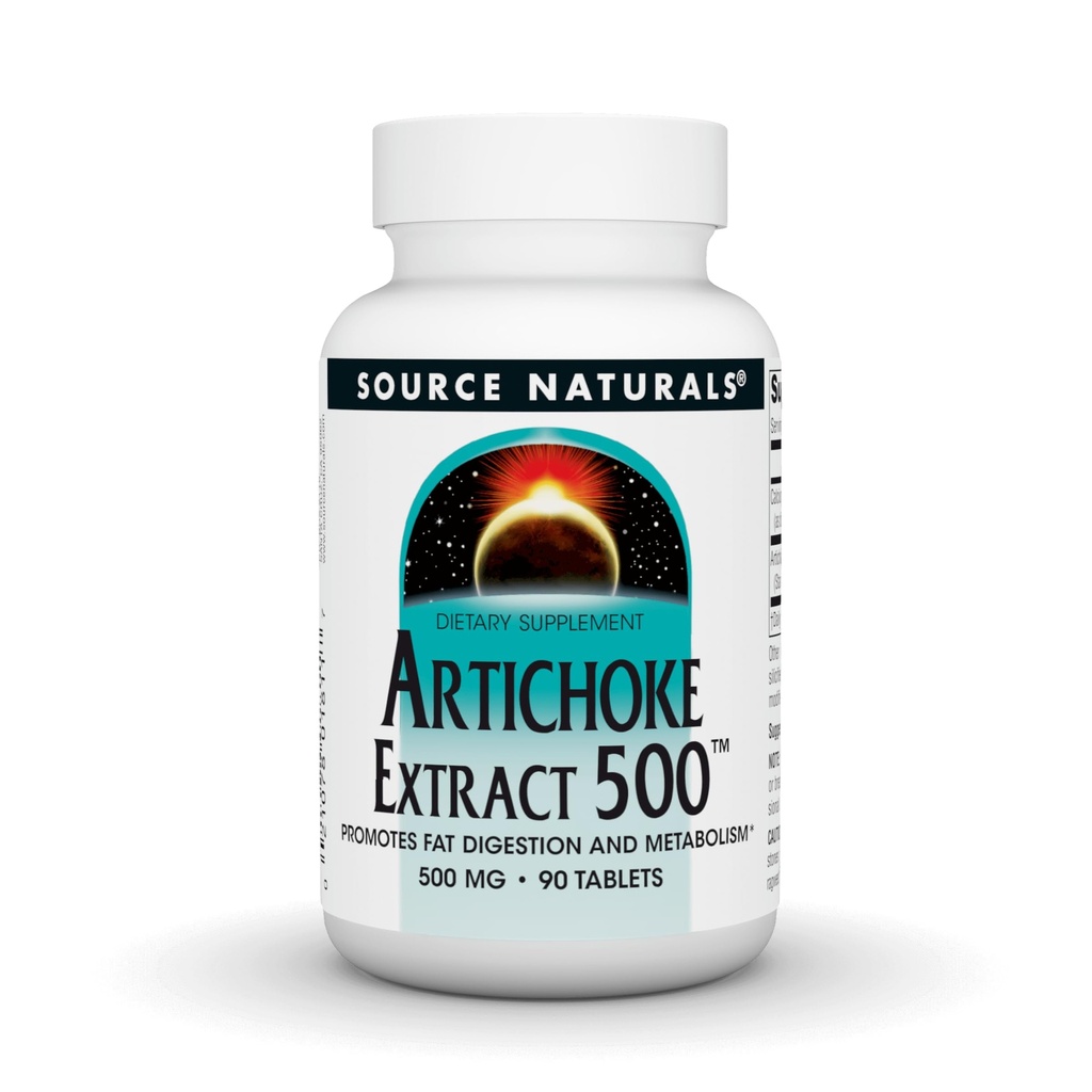 Source Naturals Artichoke Extract 500mg, 90 δισκία
