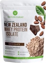 Antler Farms - 100% Grass Fed New Zealand Whey Protein Isolate, Chocolate Flavor, 2 lbs - Pure and Clean, 4 Ingredients, Delicious, Cold Processed