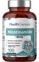B-3 Νικοτιναμίδη 500 mg 100 Vcaps - Νικοτινικό αμίδιο Νιασίνη Φυσικό Flush-Free Βιταμίνη Φόρμουλα - Υποστηρίζει την υγεία των κυττάρων του δέρματος