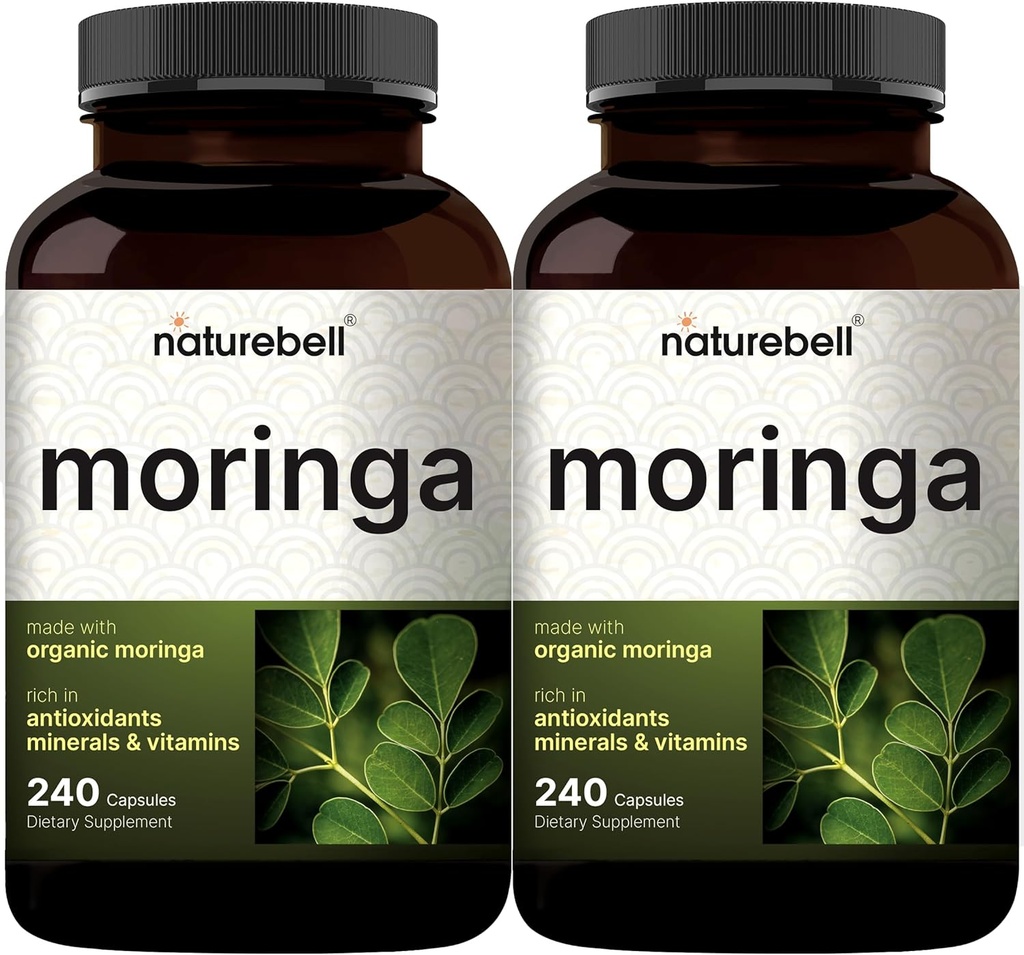 NatureBell Pure Moringa Κάψουλες 8.000mg ανά σερβίς (2 Pack) 