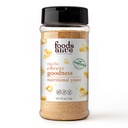 Τροφές Ζωντανές Nacho Cheesy Goodness Διατροφική ζύμη, 6oz shaker Jar/Non-Fortized, Vegan Cheese Powder Processing