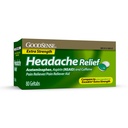 GoodSense Extra Strength Πονοκέφαλος ανακούφιση Geltabs, Acetaminophen, Ασπιρίνη (NSAID) και καφεΐνη, 80 κόμης