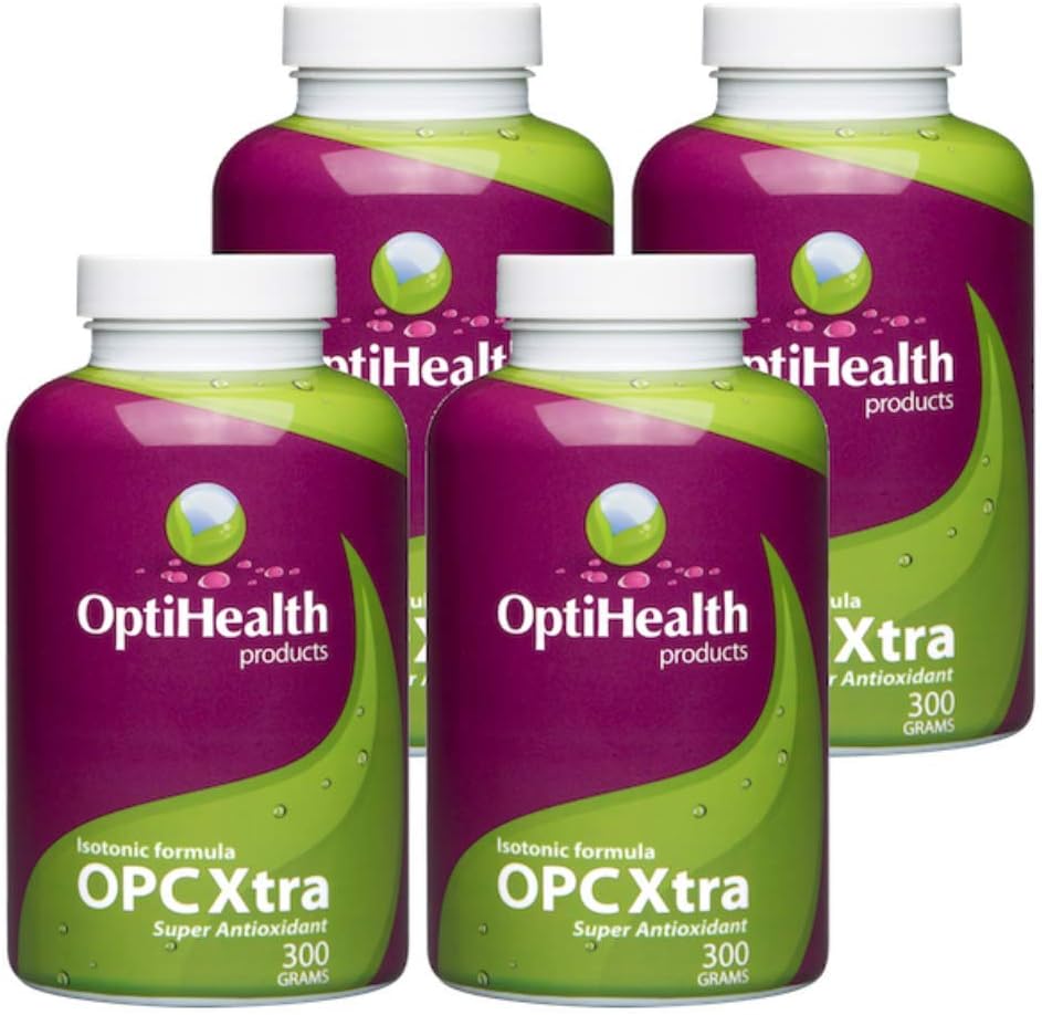 OptiHealth OPCXtra Isotonic OPC, Super Antioxidant Supplement, Pack of 4 (360 Services)