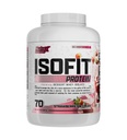 Nutrex Research IsoFit Whey Protein Powder Στιγμιαίο 100% Whey Protein Isolate (70 Σερβιέτες, Φράουλες & Κρέμα)
