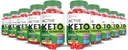 (10 Pack) Ενεργό Keto ACV Gummies Advanced Formula 1000MG ActiveKeto Keto Gummies Apple Cider Vinegar Formulated with Ρόδι σε σκόνη χυμού τεύτλων B12 Vegan Non GMO 600 Gummys