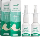 ΧΡΩΜΑ Baby saline Nasινικό σπρέι, 2 PCS φυσικό Nasινικό σπρέι με ξυλιτόλη, μη-αλκοολική, άμεση ανακούφιση της Nasνικής συμφόρησης και καθημερινή φροντίδα