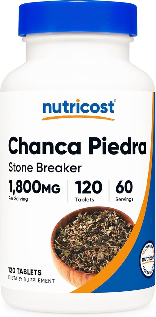 Nutricost Chanca Piedra Extract - Stone Breaker - 120 δισκία, 1800mg ανά υπηρεσία, 60 σέρβις ανά μπουκάλι