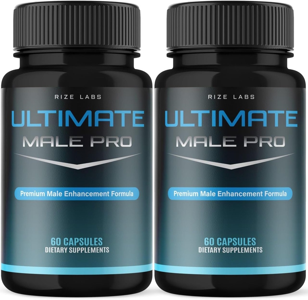 (2 Pack) Ultimate αρσενικά Pro κάψουλες για τους άνδρες, Ultimate αρσενικό Extreme συμπλήρωμα, Όλα-Φυσική υποστήριξη για ένα υγιές ενεργό τρόπο ζωής, UltimateMalePro Κριτικές (120 κάψουλες)