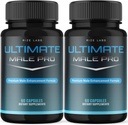 (2 Pack) Ultimate αρσενικά Pro κάψουλες για τους άνδρες, Ultimate αρσενικό Extreme συμπλήρωμα, Όλα-Φυσική υποστήριξη για ένα υγιές ενεργό τρόπο ζωής, UltimateMalePro Κριτικές (120 κάψουλες)