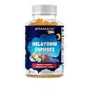 Vitamatic Sugar Free Kids Μελατονίνη 1mg, 90 Gummies, Ανανάς & φρούτα με γεύση πάθους, 90 ημέρες προσφοράς
