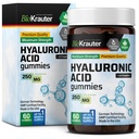 BIO KRAUTER Υαλουρονικό οξύ Gummies w/Vitamin C - 250 mg - 60 Vegan Chews - Υαλουρονικό οξύ Συμπληρώματα - Pectin-based