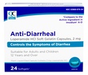 Ποιότητα Επιλογή Loperamide 2mg Anti-Diarrheal 24 Count Softgel